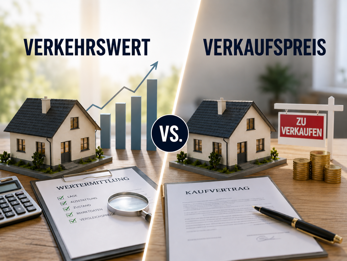 Verkehrswert vs. Verkaufspreis