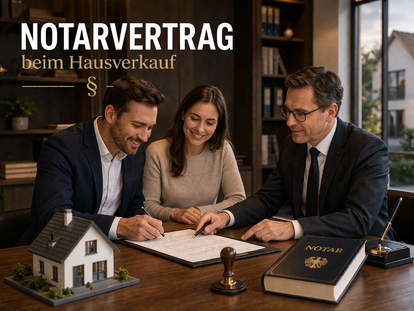 Notarvertrag beim Hausverkauf