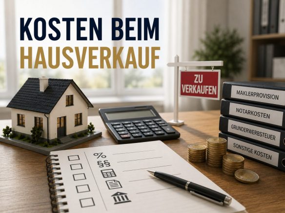Kosten fallen Hausverkauf