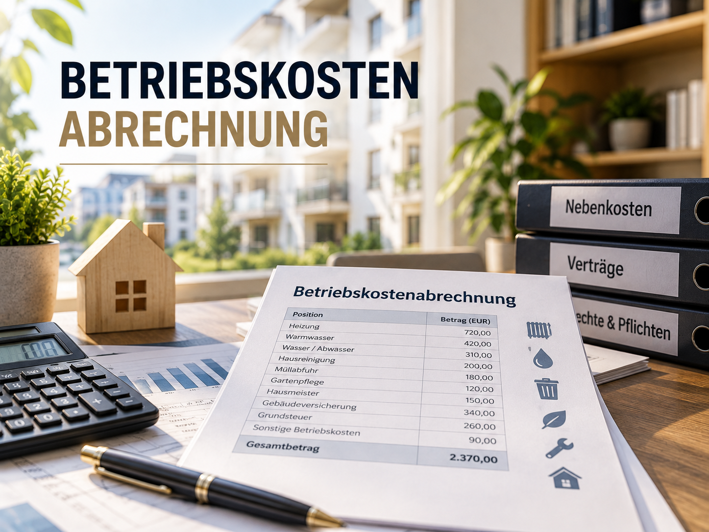Betriebskostenabrechnung prüfen