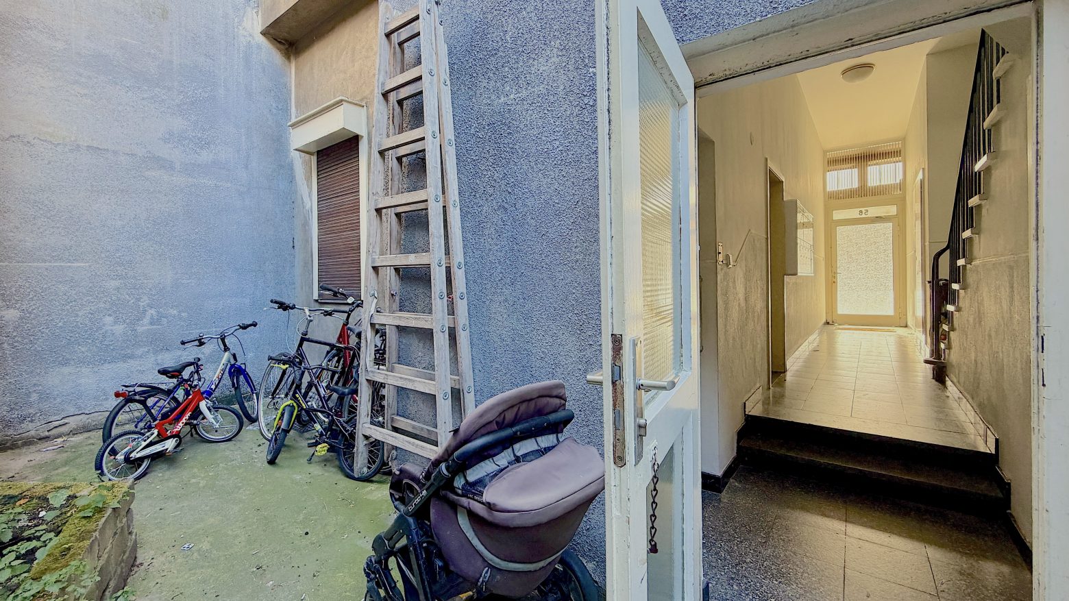 Gepflegte 2 Zi-Wohnung mit Balkon, Innenstadtnähe