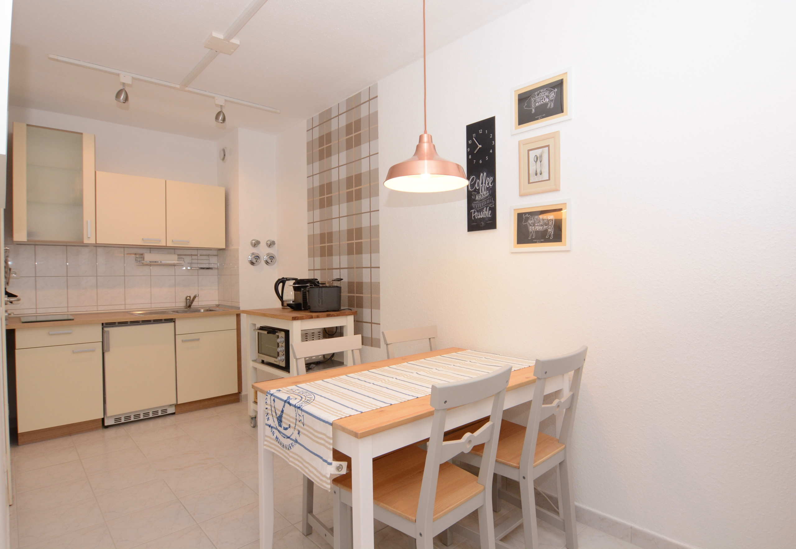 Möblierte 1-Zimmer-Wohnung in Wiesbaden.